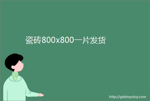 瓷砖800x800一片发货