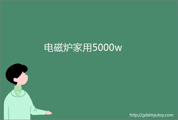 电磁炉家用5000w