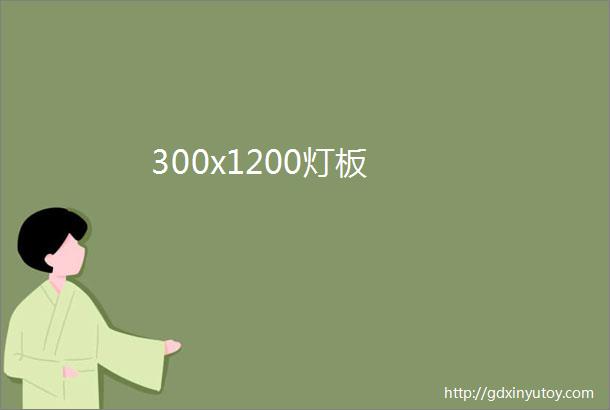 300x1200灯板