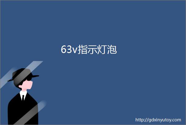 63v指示灯泡