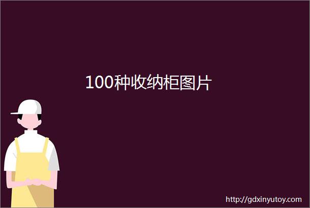 100种收纳柜图片