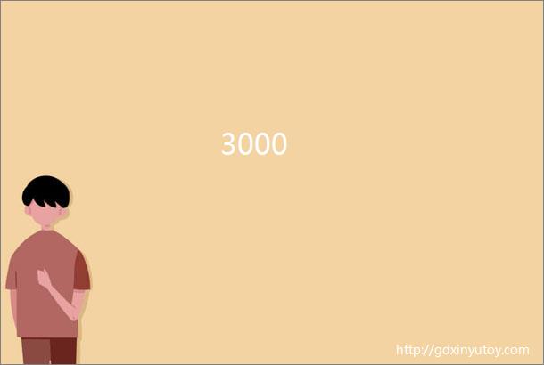 3000