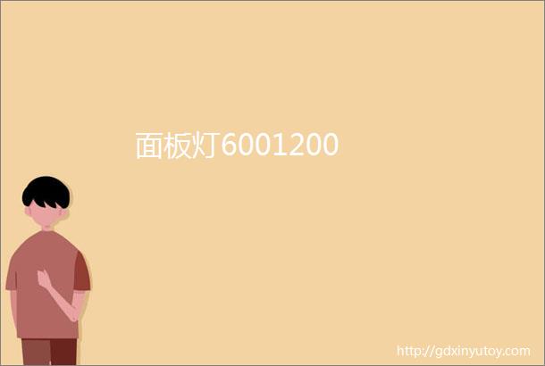 面板灯6001200