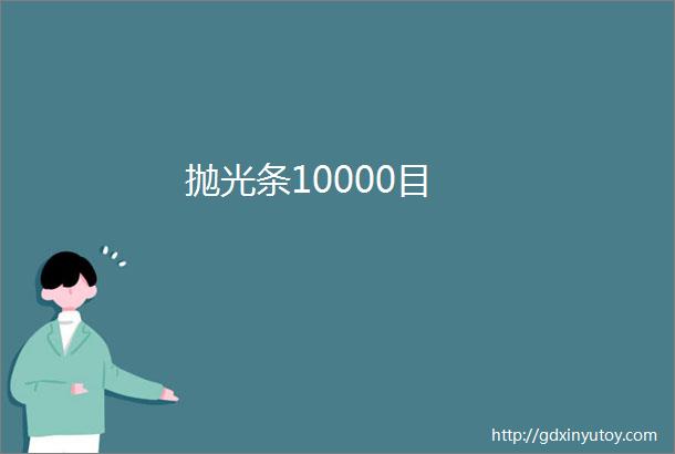 抛光条10000目